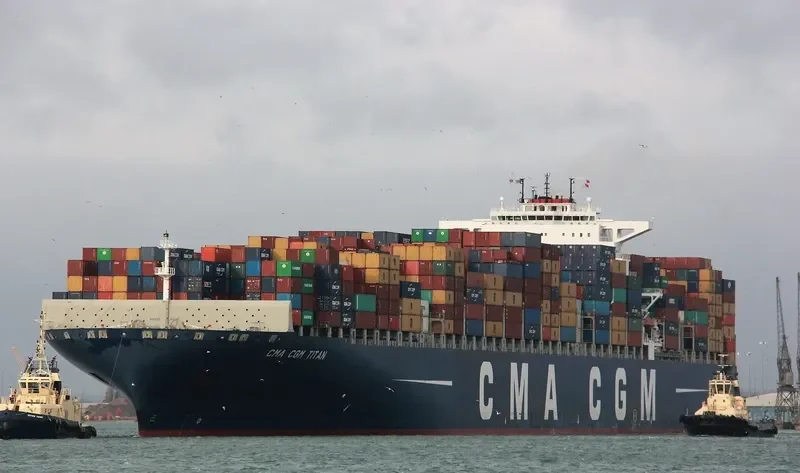 CMA CGM TITAN Container Ship IMO 9399222