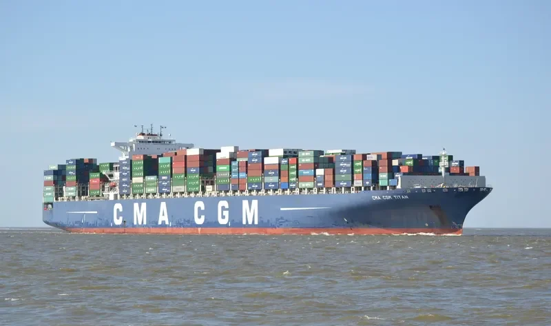 CMA CGM TITAN Container Ship IMO 9399222 photo 2
