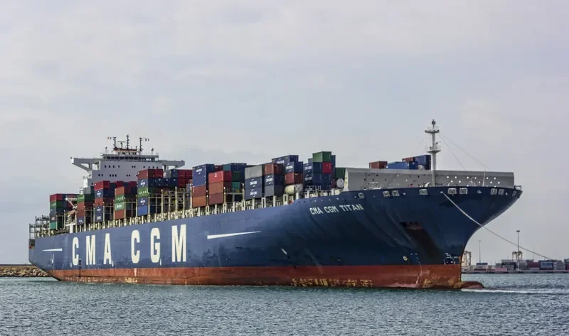 CMA CGM TITAN Container Ship IMO 9399222 photo 4