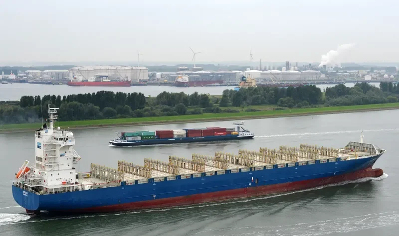 ANGELES Container Ship IMO 9399791