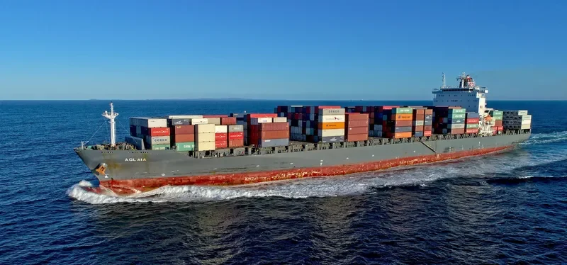 AGLAIA Container Ship IMO 9400215 photo 2