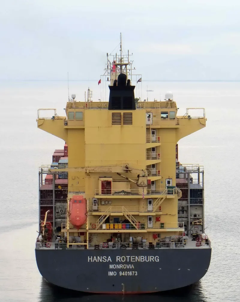 HANSA ROTENBURG Container Ship IMO 9401673 photo 3