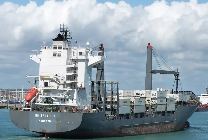 EM SPETSES Container Ship IMO 9403413 photo 2