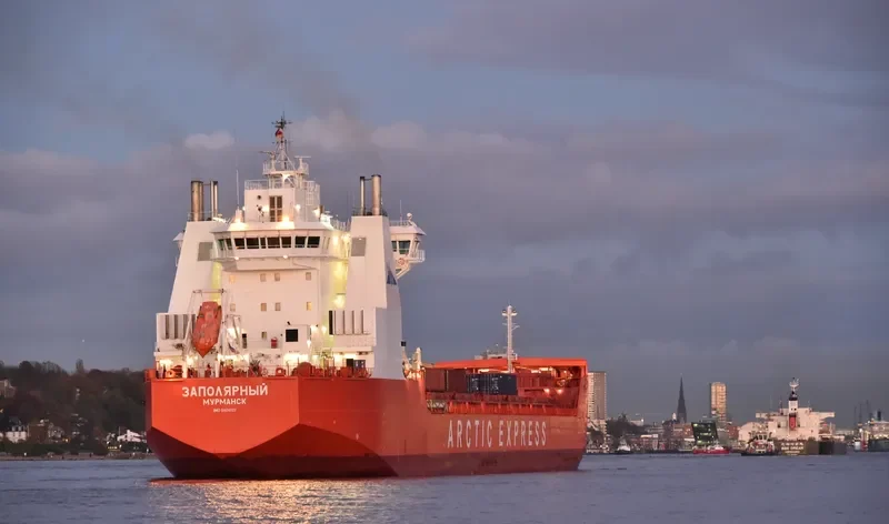ZAPOLYARNYY Container Ship IMO 9404027 photo 2