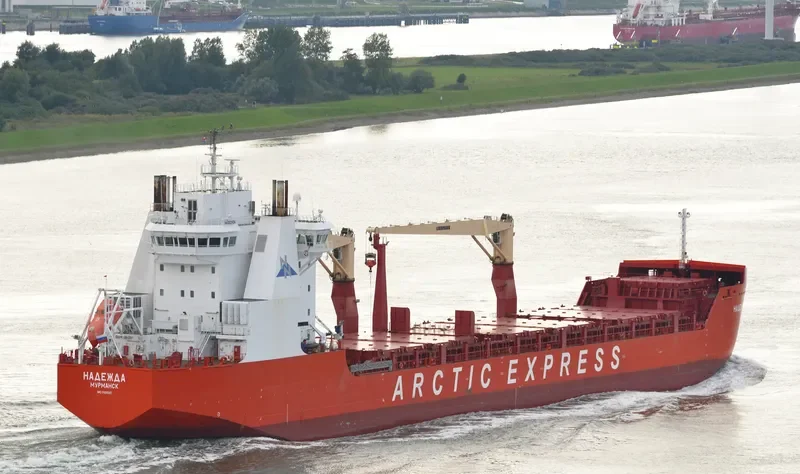 NADEZHDA Container Ship IMO 9404041 photo 3