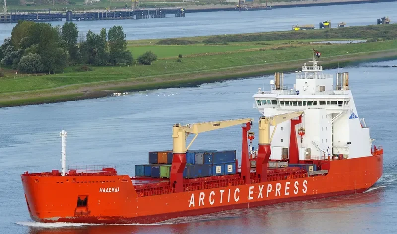 NADEZHDA Container Ship IMO 9404041 photo 5
