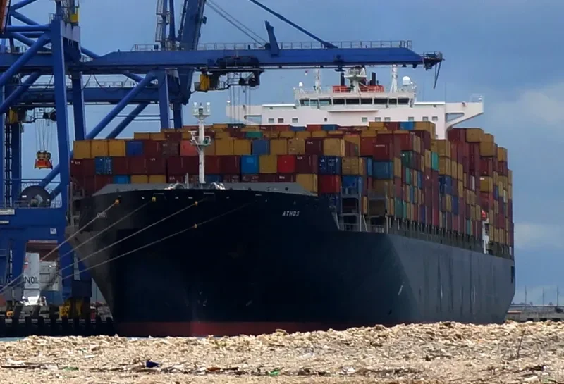 ATHOS Container Ship IMO 9406738