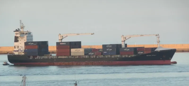 DEVON Container Ship IMO 9406843