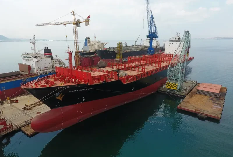 BOMAR RESOLUTE Container Ship IMO 9408774 photo 2