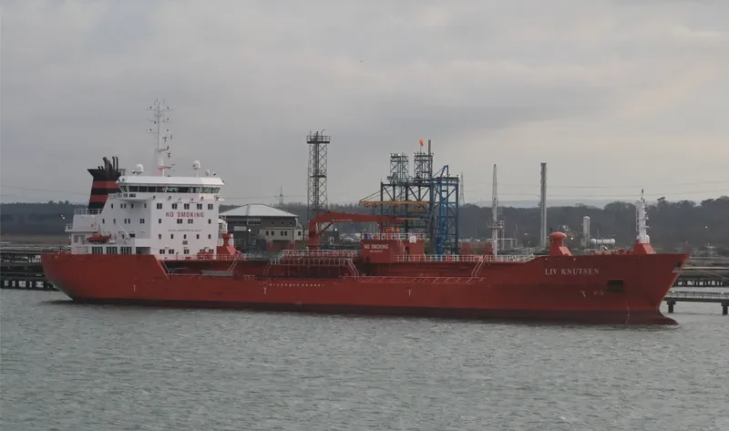 LIV KNUTSEN Tanker IMO 9409273