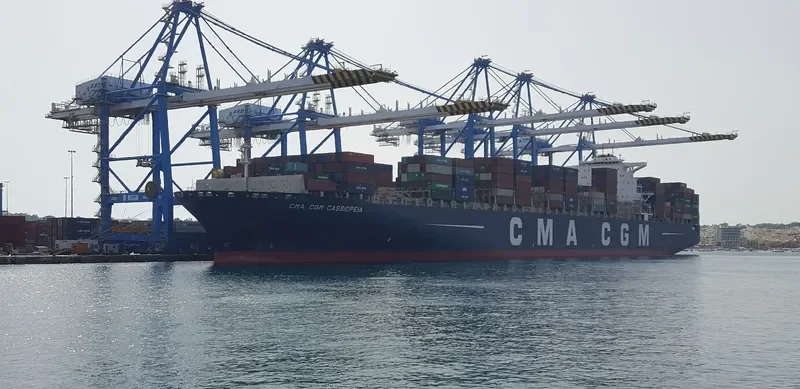 CMA CGM CASSIOPEIA Container Ship IMO 9410765 photo 2
