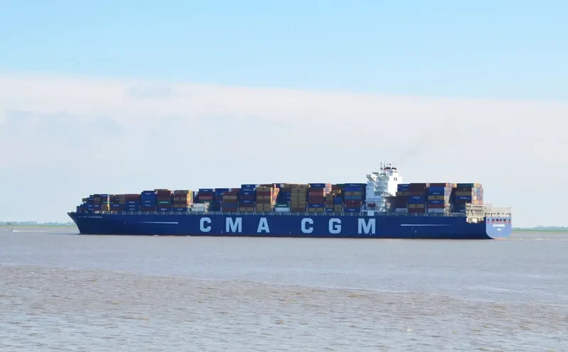 CMA CGM CASSIOPEIA Container Ship IMO 9410765 photo 3