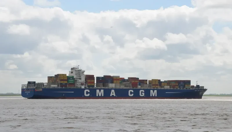 CMA CGM COLUMBA Container Ship IMO 9410789