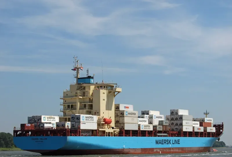MAERSK VALLVIK Container Ship IMO 9411381