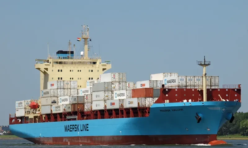 MAERSK VALLVIK Container Ship IMO 9411381 photo 3