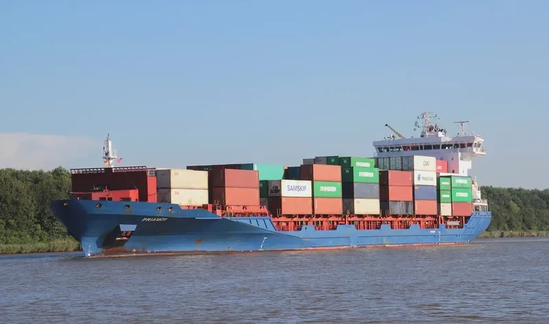 ELBSKY Container Ship IMO 9412531