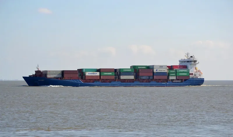 ELBSKY Container Ship IMO 9412531 photo 9