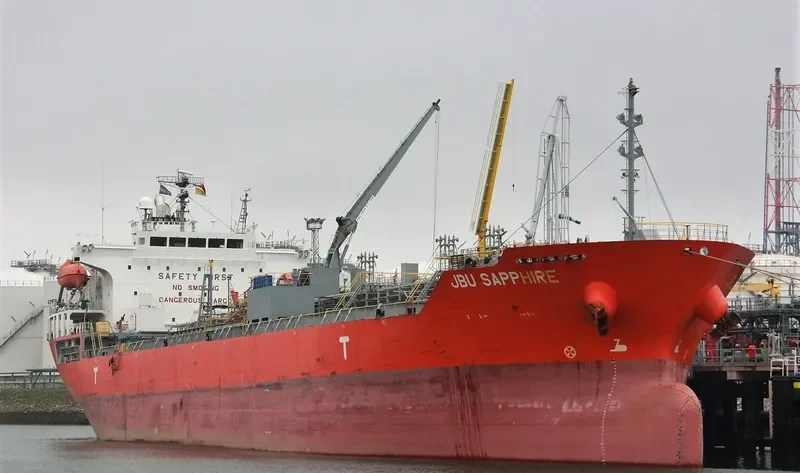JBU SAPPHIRE Tanker IMO 9412725
