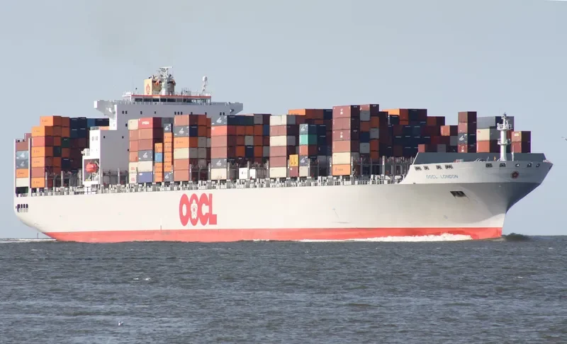 OOCL LONDON Container Ship IMO 9417268