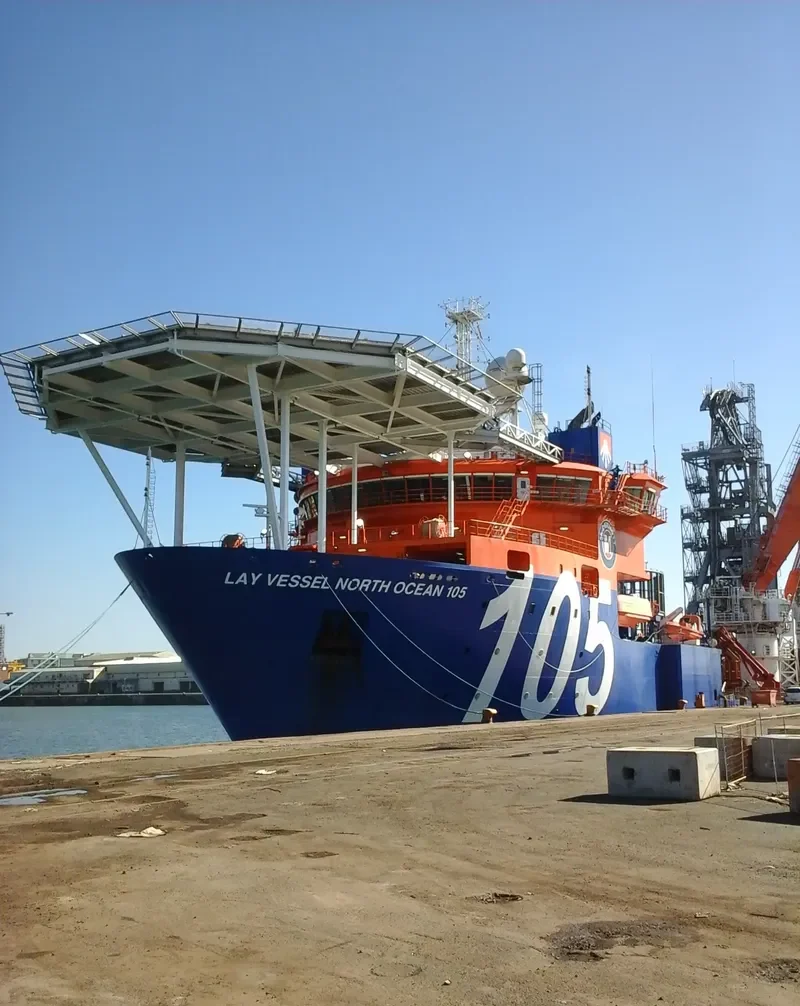 LAY VESSEL NORTH OCEAN 105 General Cargo IMO 9433183 photo 2
