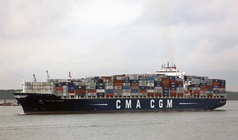 CMA CGM TANCREDI Container Ship IMO 9436355 photo 2