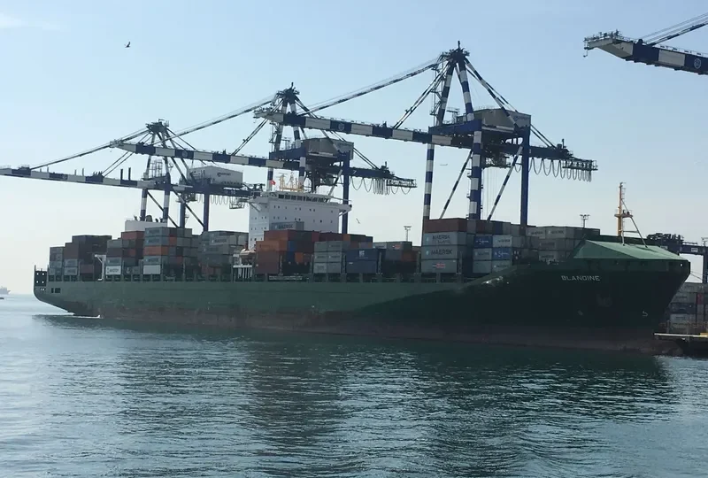 BLANDINE Container Ship IMO 9437048 photo 6
