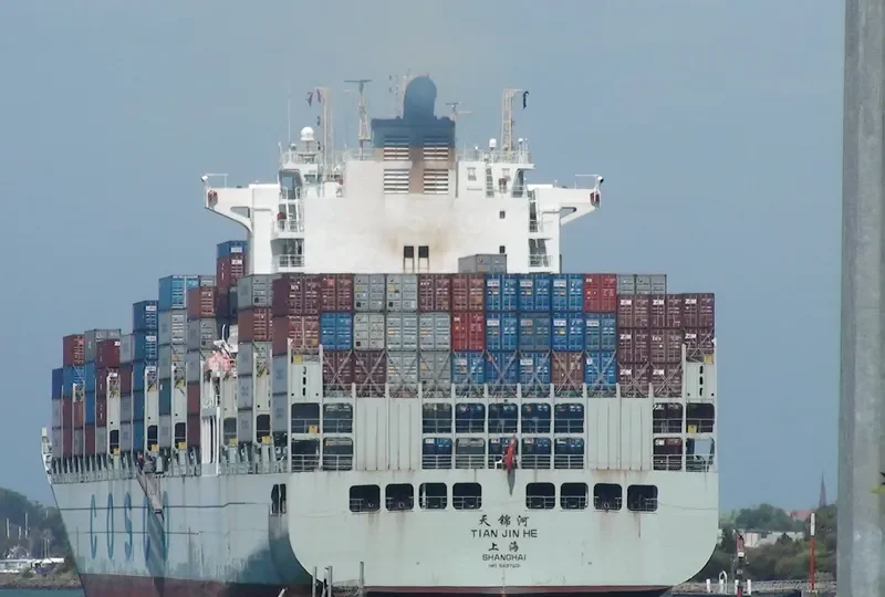 TIAN JIN HE Container Ship IMO 9437531 photo 2