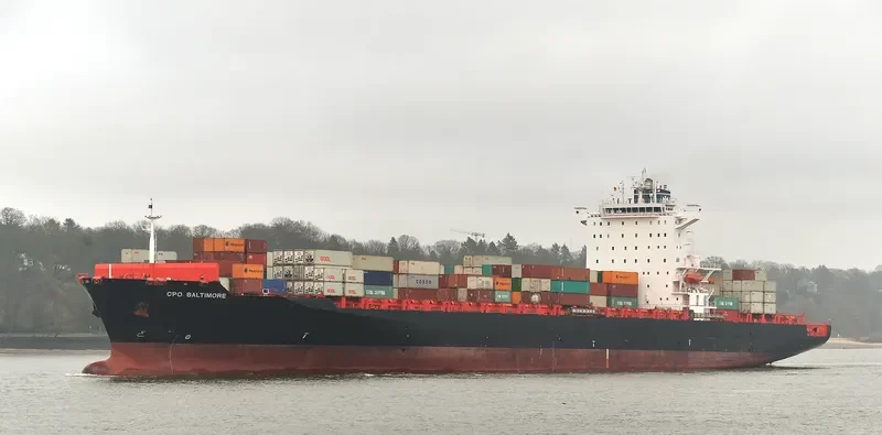 BALTIMORE STAR Container Ship IMO 9440796