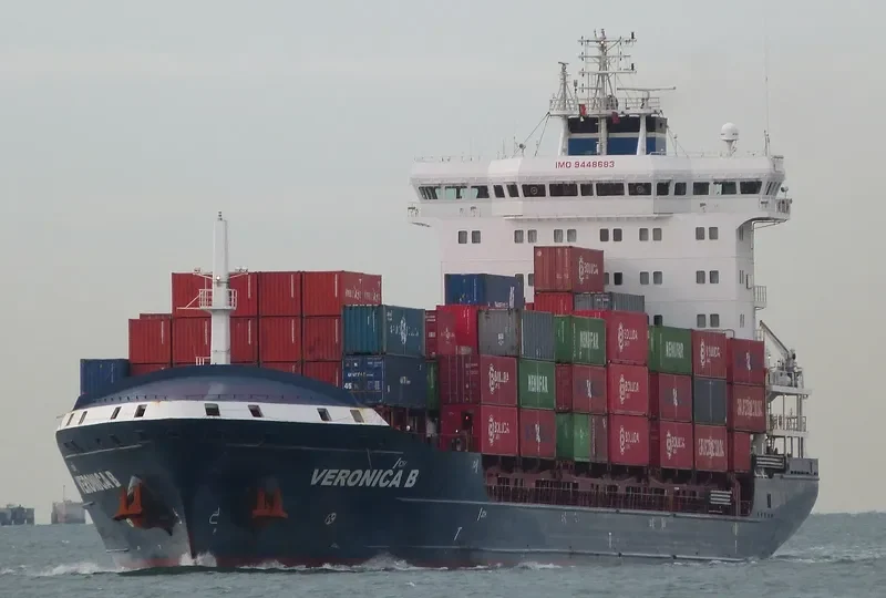 AMINA Container Ship IMO 9448683