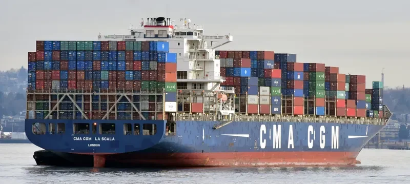 CMA CGM LA SCALA Container Ship IMO 9450612 photo 2