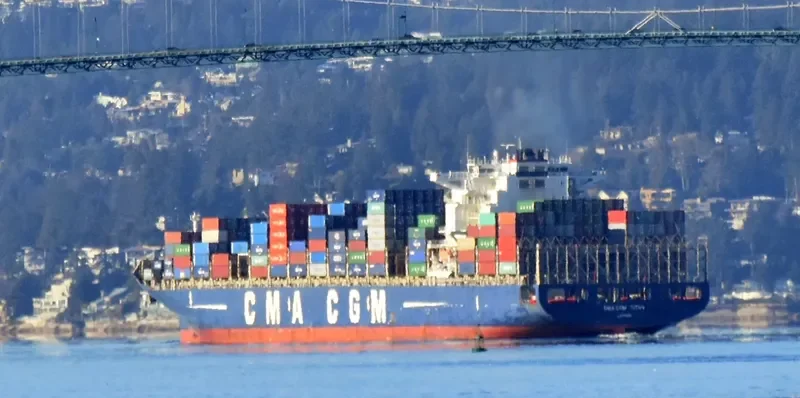 CMA CGM TITUS Container Ship IMO 9450636