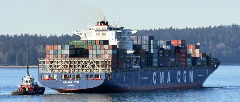 CMA CGM TITUS Container Ship IMO 9450636 photo 2
