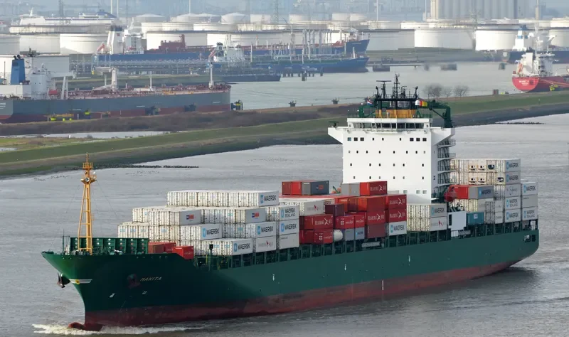 REN JIAN 26 Container Ship IMO 9450947