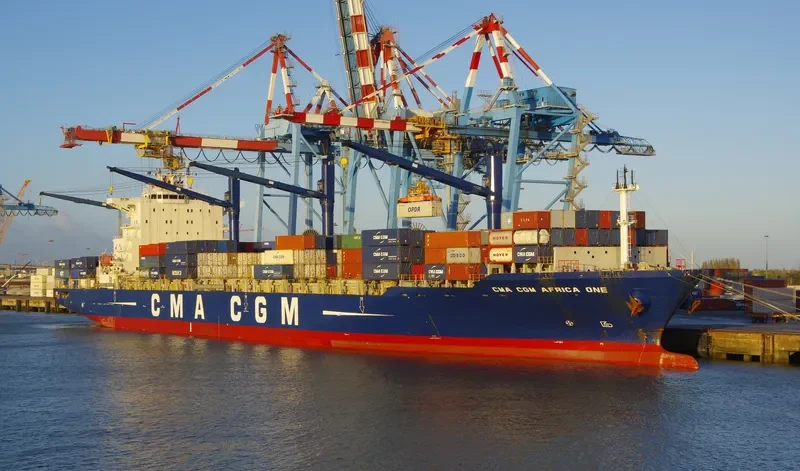 CMA CGM AFRICA ONE Container Ship IMO 9451915