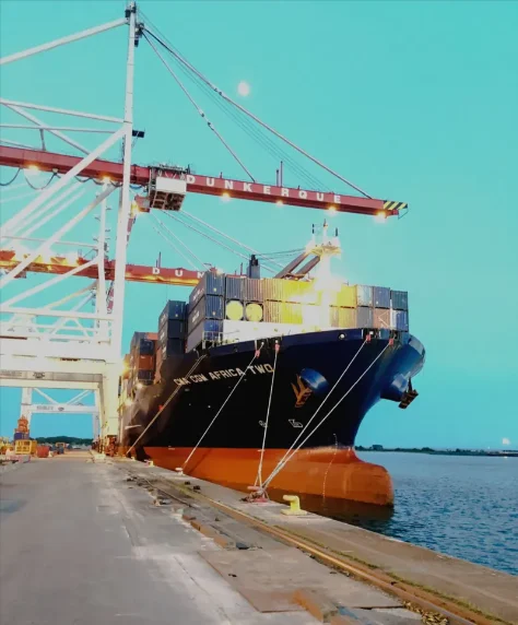 CMA CGM AFRICA TWO Container Ship IMO 9451927