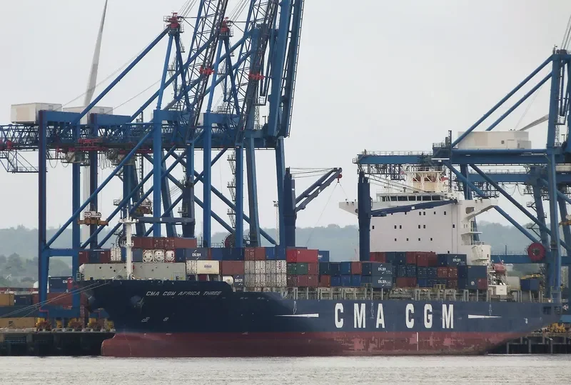 CMA CGM AFRICA THREE Container Ship IMO 9451939 photo 4
