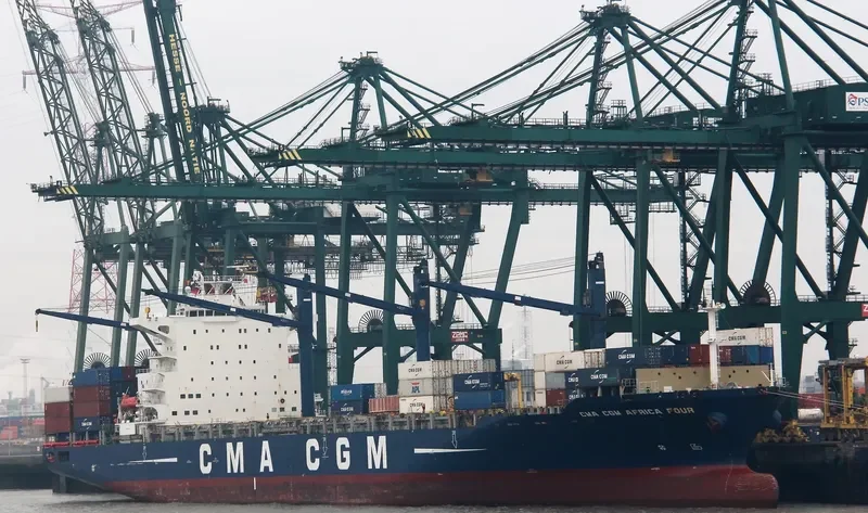CMA CGM AFRICA FOUR Container Ship IMO 9451965 photo 2
