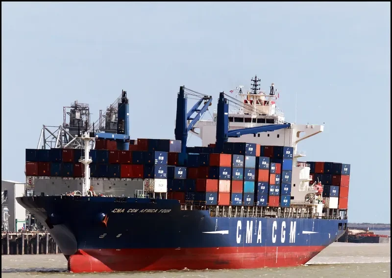 CMA CGM AFRICA FOUR Container Ship IMO 9451965 photo 8