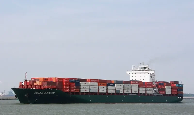 SPYROS V Container Ship IMO 9453365