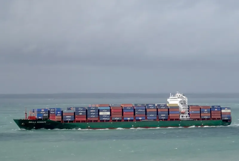 SPYROS V Container Ship IMO 9453365 photo 8