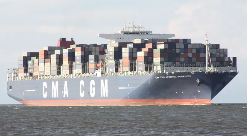 CMA CGM AMERIGO VESPUCCI Container Ship IMO 9454395