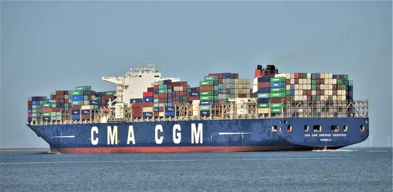 CMA CGM AMERIGO VESPUCCI Container Ship IMO 9454395 photo 2