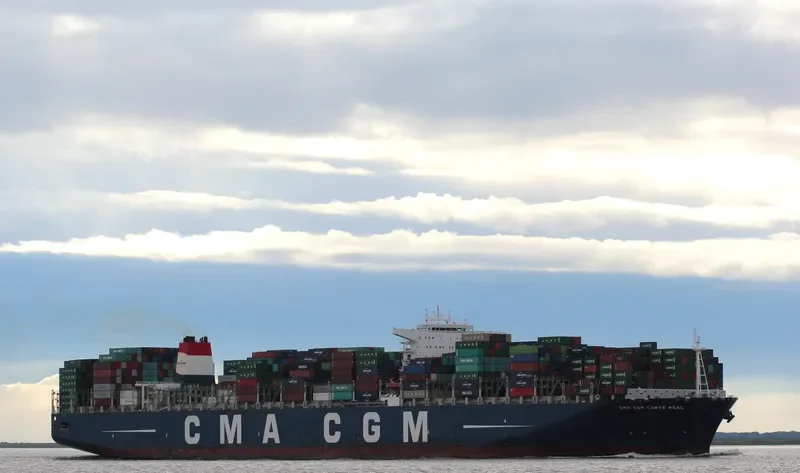 CMA CGM CORTE REAL Container Ship IMO 9454400