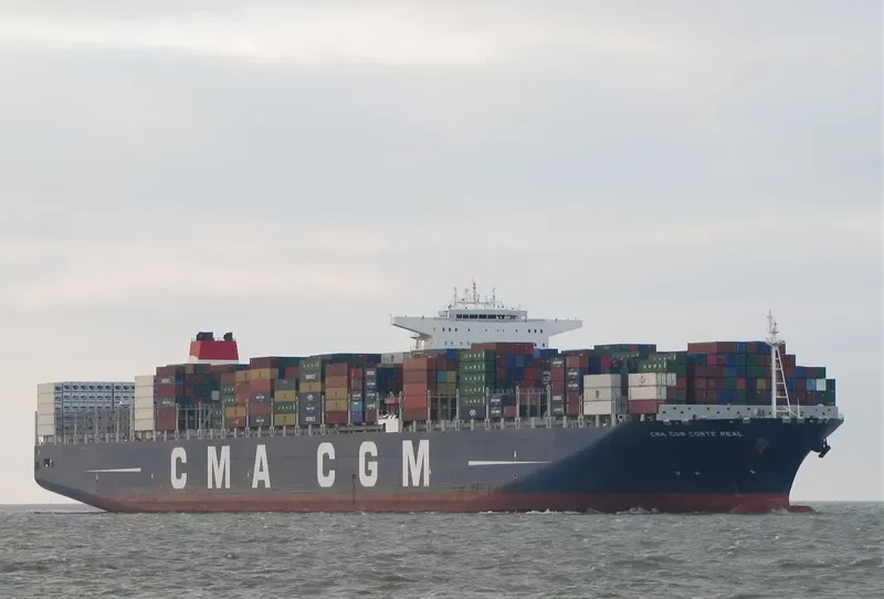 CMA CGM CORTE REAL Container Ship IMO 9454400 photo 4