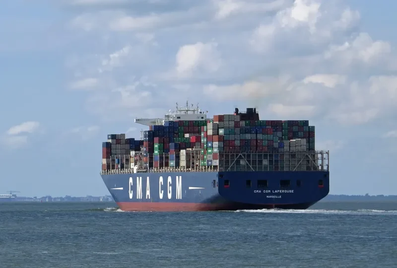 CMA CGM LAPEROUSE Container Ship IMO 9454412 photo 2