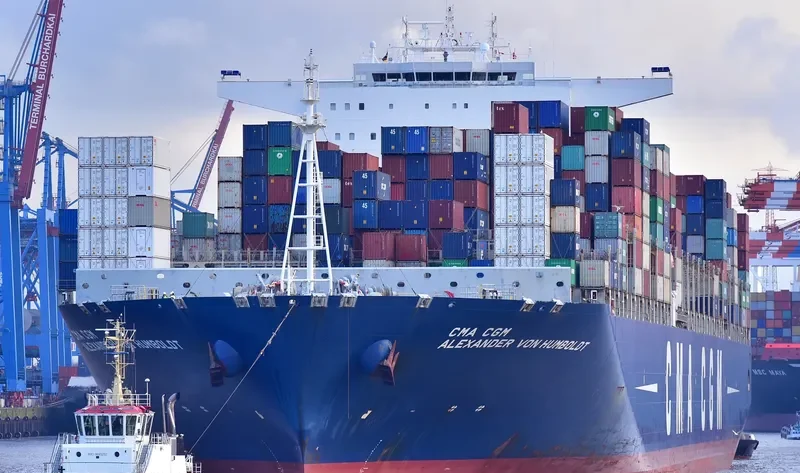 CMA CGM ALEXANDER VON HUMBOLDT Container Ship IMO 9454448 photo 3
