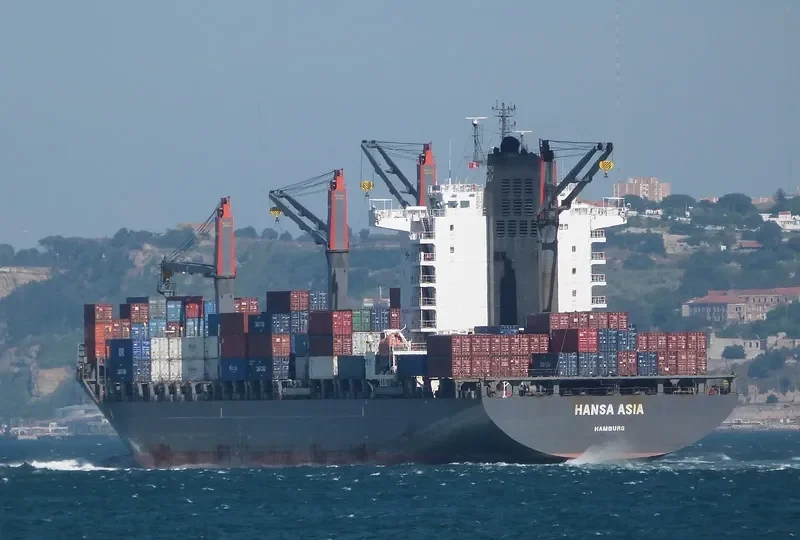 HANSA ASIA Container Ship IMO 9459400 photo 3