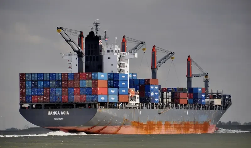 HANSA ASIA Container Ship IMO 9459400 photo 9