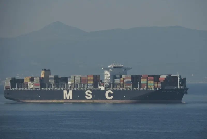 MSC GENOVA Container Ship IMO 9461386
