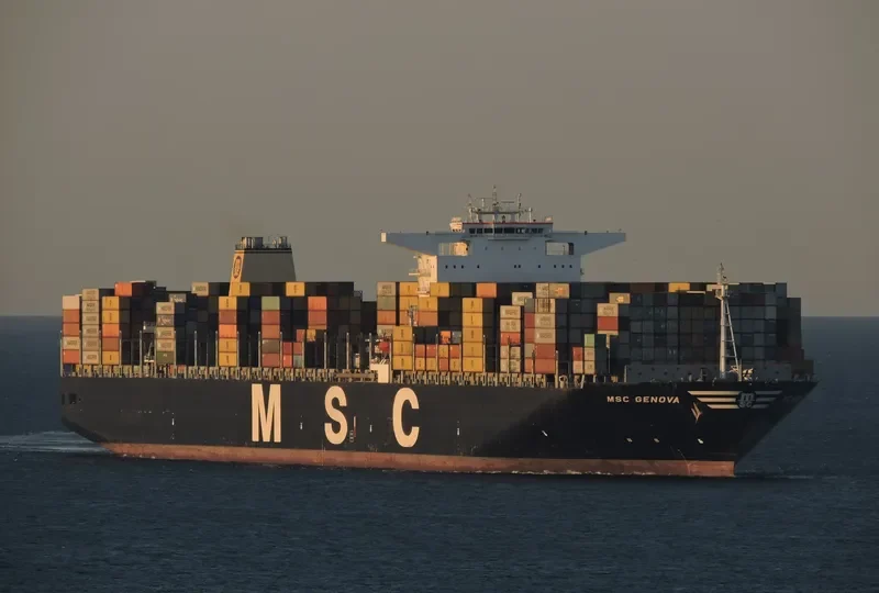 MSC GENOVA Container Ship IMO 9461386 photo 4